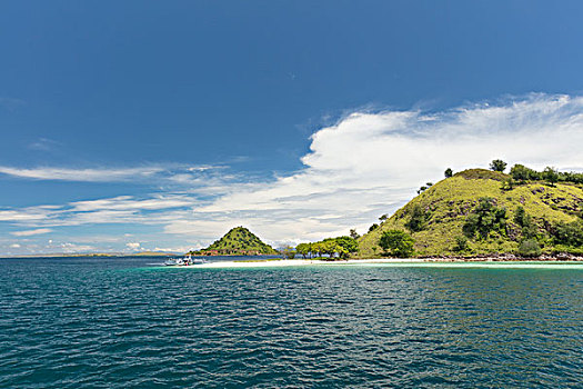 风景,特色,岛屿,海洋,印度尼西亚,科莫多,联合国教科文组织,世界遗产