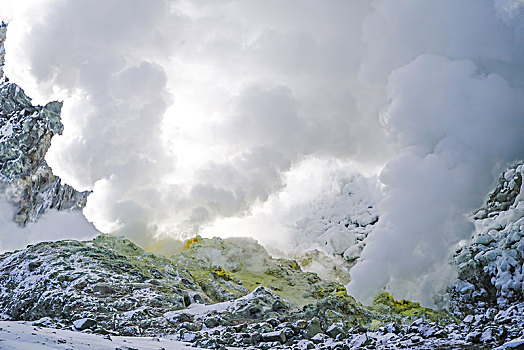 山,北海道,日本