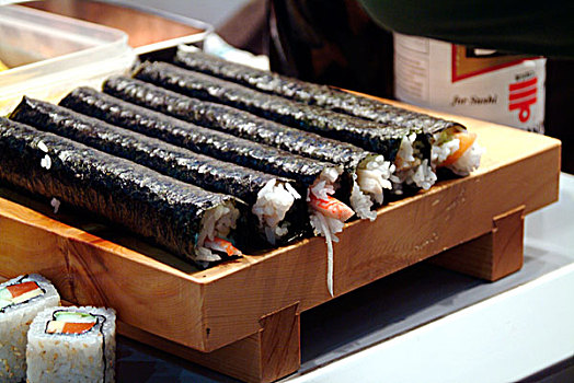 日本,细卷寿司,寿司