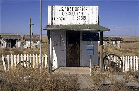 小,邮局,犹他,美国