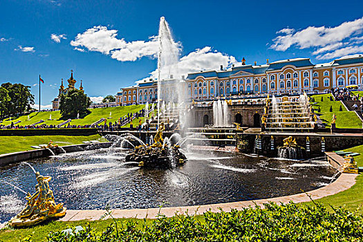 大喷泉,彼得斯堡,俄罗斯
