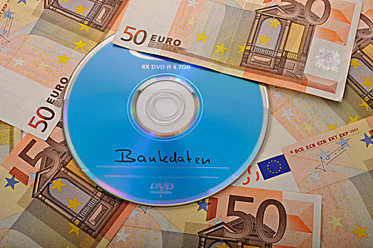 dvd,欧元,钞票,象征,图像,购买,逃税,隐秘