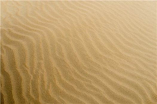 软,沙子,质地,背景,黄色