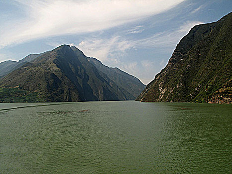 长江三峡第,峡谷,瞿塘峡