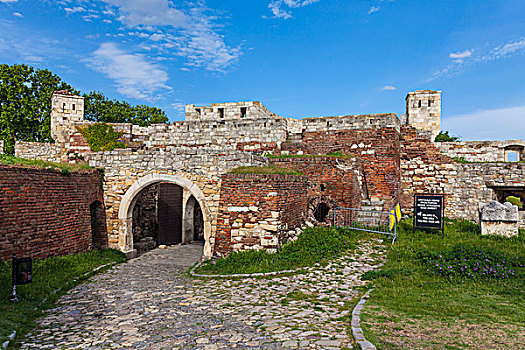 贝尔格莱德,要塞,塞尔维亚,欧洲