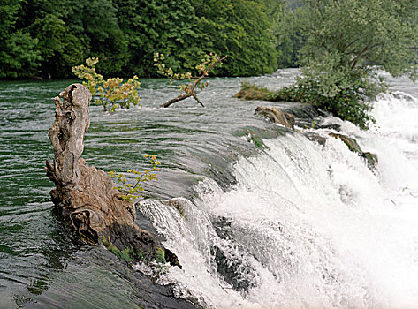 瀑布,瑞士