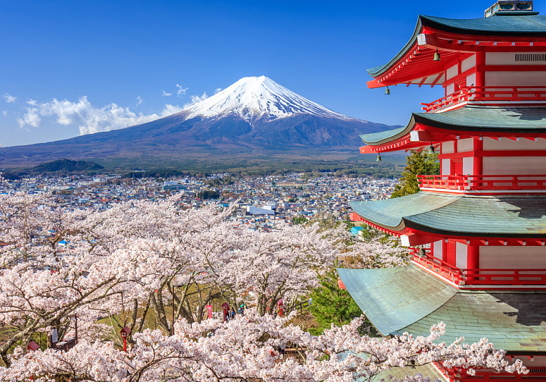 日本富士山图片高清图片