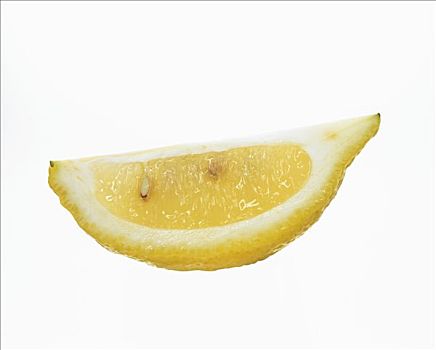 一个,柠檬,楔形