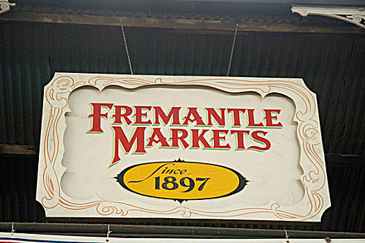 弗里曼特尔市场,在弗里曼特尔,澳大利亚西部