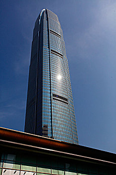 3359香港,商场,大厦,大楼,建筑,蓝天,国际金融中心二期