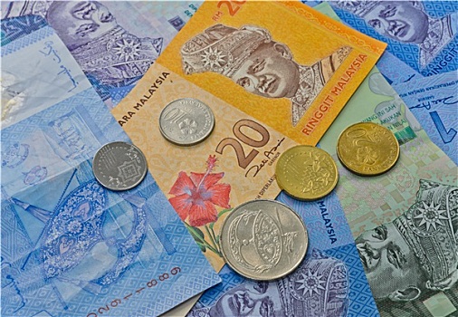 背景,马来西亚,货币