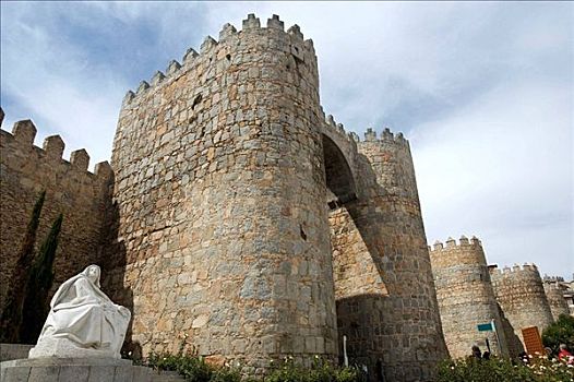 城墙,卡斯蒂利亚莱昂,西班牙