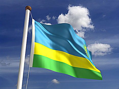 卢旺达,旗帜