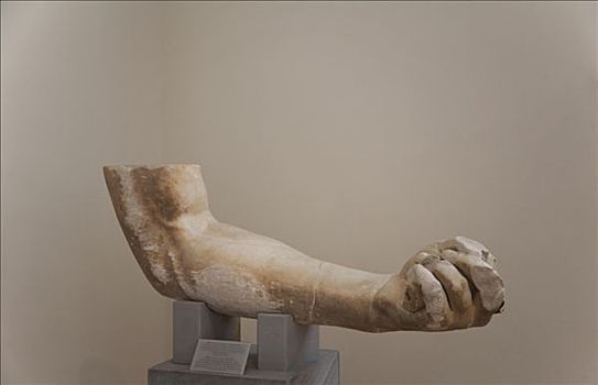 手臂,雕塑,宙斯,国家考古博物馆,雅典,希腊