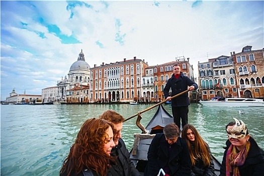 小船,旅游,威尼斯