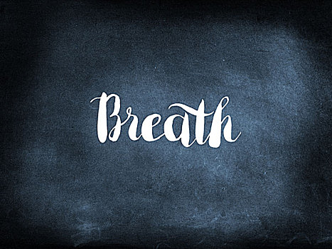 呼吸,书写,黑板