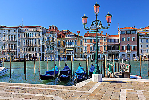大运河,宫殿,威尼斯,威尼托,意大利,世界遗产