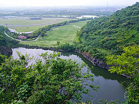 九龙山旅游度假,乍浦港,海岛山庄