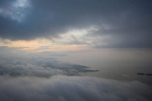 广东阳光,雨后海陵岛风景如画