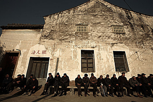 慈溪,太极古镇,沈师桥,古建筑,村庄,水乡,阳光