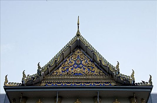 寺院,佛教寺庙,复杂,靠近,曼谷,泰国,亚洲