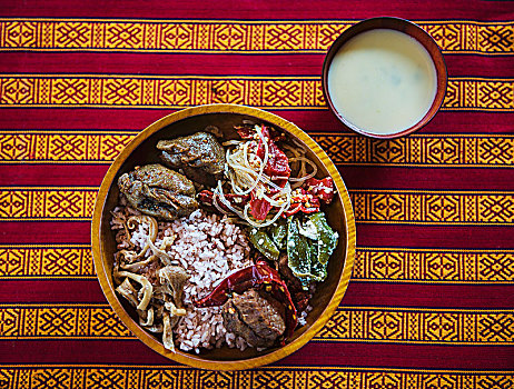 红米,牛肉,荞麦,饺子,不丹