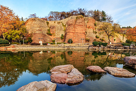 南京石头城,又鬼脸城,明城墙遗址