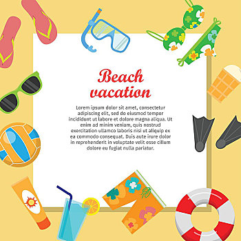 海滩,度假,矢量,概念,地点,文字,休闲,海岸,海岸线,夏天,休息,娱乐,沙滩,旅行社,广告,设计,风格
