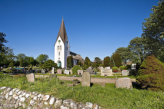 教堂,墓地,德国