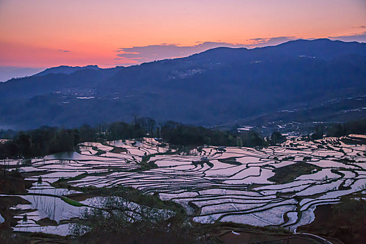 元阳梯田日出