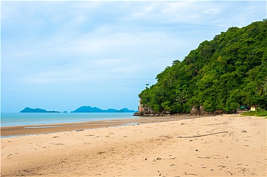 美女,风景,海滩