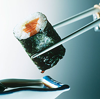 寿司卷,三文鱼