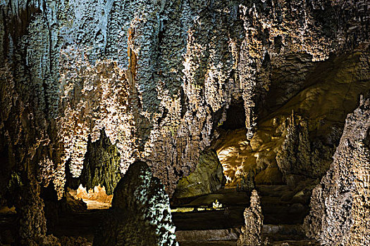 洞穴,排列,卡尔斯巴德洞穴国家公园,新墨西哥,美国