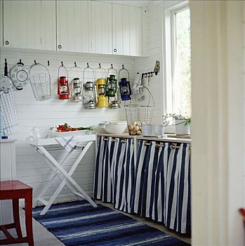 厨房,避暑别墅,瑞典