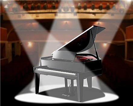 钢琴,音乐厅