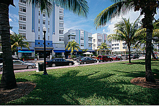 海滨大道,迈阿密,佛罗里达,美国