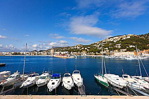 码头,阿利坎特,地中海,西班牙