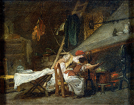 炉子,18世纪,早,19世纪,艺术家