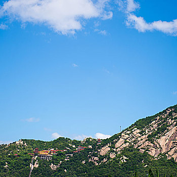 中国寺庙,山