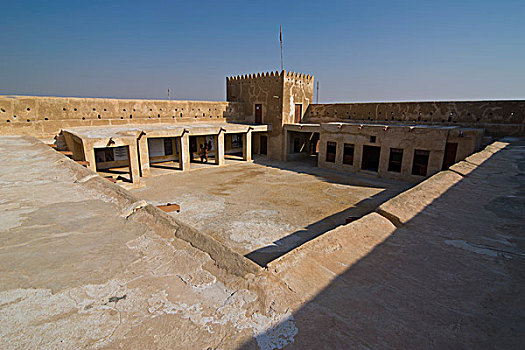 堡垒,卡塔尔,阿拉伯半岛,中东