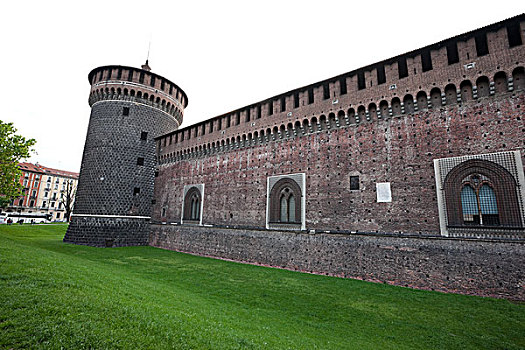 意大利米兰斯福尔扎城堡