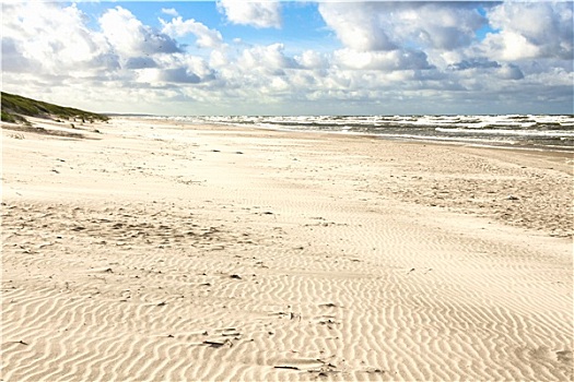 沙滩,波罗的海