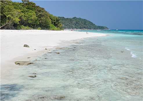 风景,白沙滩,岛屿,泰国