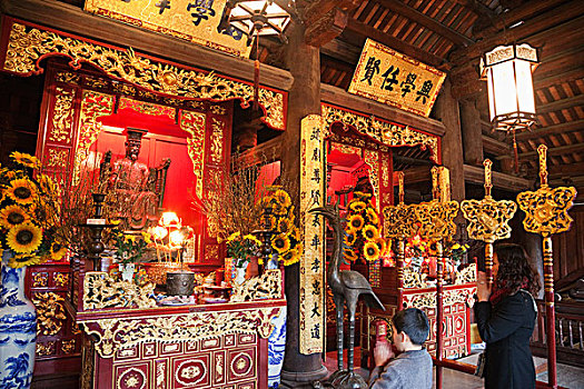 越南,河内,文庙