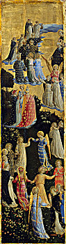 评判,圣坛,左边,早,15世纪,艺术家