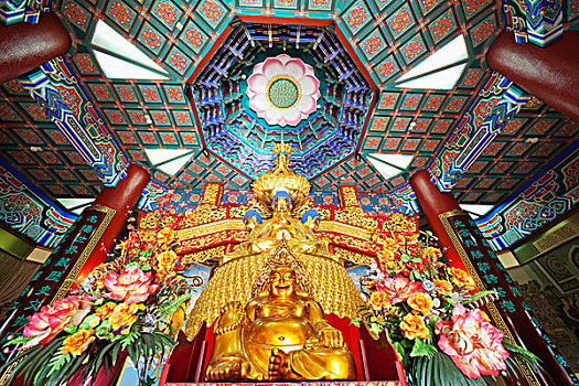 佛像,寺院,西部,香港,中国