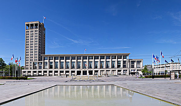 市政厅,勒阿弗尔,诺曼底,法国