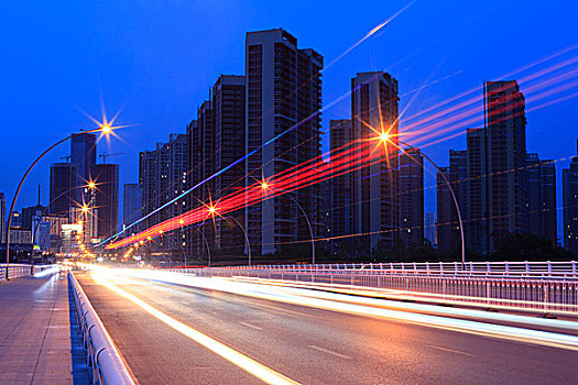 城市,道路,夜晚