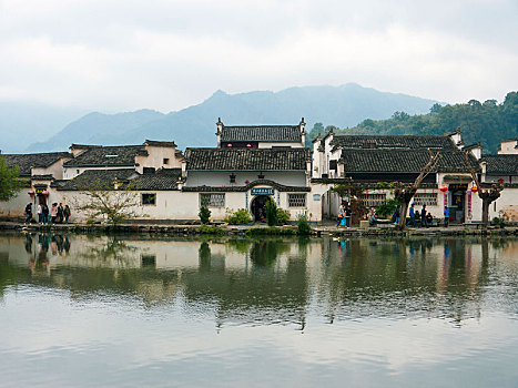 乡村,南,湖,中国