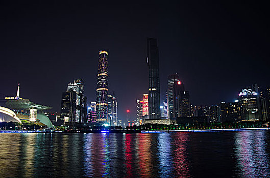 珠江新城夜景